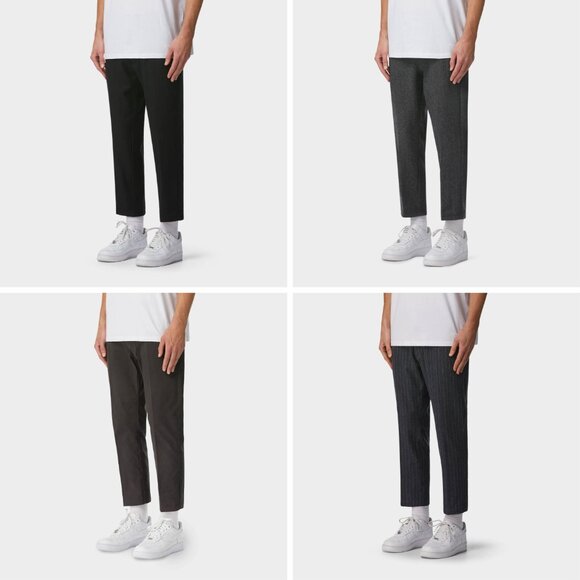 I LOVE UGLY Slim Kobe Pant in Charcoal Wool - Picture 5 of 5